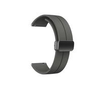 Srndsydak Correa deportiva con hebilla plegable mag nética apta Compatible con Amazfit Cheetah Pro/Round Skin-Friendly/GTR GTS Bip(Dark Gray,20mm)