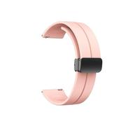 Srndsydak Correa deportiva con hebilla plegable mag nética apta Compatible con Amazfit Cheetah Pro/Round Skin-Friendly/GTR GTS Bip(Pink,22mm)