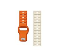 Srndsydak Correa deportiva de silicona de 22mm 20mm compatible con Amazfit Cheetah Pro/GTR 4 Edición limitada GTR3 Pro 2 2e GTS mini Bip(Orange-Starlight,20mm)