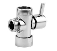 SROUPSUTKK Adaptador de control con interruptor función separador agua, conector 3 vías G3/4"-G1/2", válvula latón for ducha, bidé e inodoro Válvula angular para baño.(SectionD1)