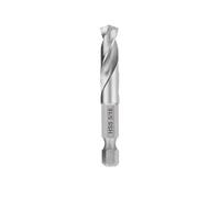 SROUPSUTKK Broca helicoidal de vástago recto for revestimiento titanio métrico HSS M2 3/32, 1/8, 3/16, 1/4 y 5/16 for hexagonal 6,35 mm for madera metal broca(1pc 5-16)