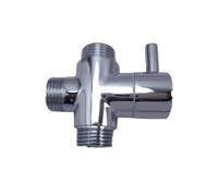 SROUPSUTKK Desviador de agua tres vías, adaptador en forma T, conector for ducha, separador for inodoro, bidé, válvula divisora de grifo Válvula angular para baño.(160CM)