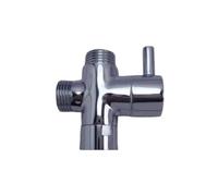SROUPSUTKK Desviador de agua tres vías, adaptador en forma T, conector for ducha, separador for inodoro, bidé, válvula divisora de grifo Válvula angular para baño.(M1)