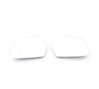 SROUPSUTKK Espejo retrovisor lateral calefactable de cristal compatible for Audi A4, S4, RS4, B8.5 (2011-2016), A5, S5, RS5. (2010-2016) y A3, 8P, RS3 Outer Rearview Mirror