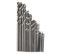 SROUPSUTKK Juego de 25 brocas HSS 0,5 mm a 3 for PCB acero alta velocidad, for minitaladros, herramientas joyería y Dremel broca