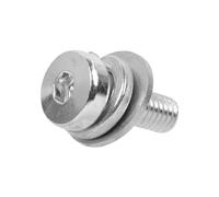 SROUPSUTKK Juego de Tornillos Perno Fijo Rueda Trasera Compatible for Piezas Scooter eléctrico Xiaomi M365 Pro Kick Nuevos rodamiento Acero Inoxidable 5ps