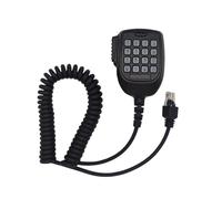 SROUPSUTKK Micrófono y Altavoz for walkie-Talkie KMC-62 de 8 Pines for teclados, Compatible for radios Coche for Kenwood TM271, TM281, TM471, TM481 TK868G walkie-Talkie