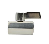 SROUPSUTKK Mini válvula de bola acero inoxidable SS304/316L, rosca BSP 1/8, 1/4, 3/8, 1/2 y 3/4, bidireccional for agua aceite Válvula angular para baño.(Female female-2,SS304_1/4")