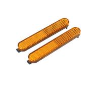 SROUPSUTKK Reflector Lateral for Scooter eléctrico Compatible con Segway Ninebot GT1 GT2 MAX G3 F3 F3Pro Cubierta de Horquilla Tira Reflectante Piezas reparación duraderas