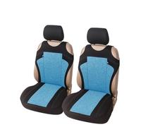 SRQORT 2 Uds Asiento Delantero Individual Y 2 + 1 Tipo Combinación De Cubierta De Asiento Coche Apto para Peugeot para Expertos Protectores Asiento Coche Fundas Asientos(2pcs Blue 1)
