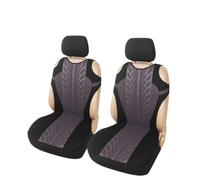 SRQORT 2 Uds Asiento Delantero Individual Y 2 + 1 Tipo Combinación De Cubierta De Asiento De Coche Apto para Citroen para Jumper Protectores De Asiento De Coche Fundas Asientos(2pcs Gray 1)
