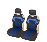 SRQORT 2 Uds Asiento Delantero Individual Y 2 + 1 Tipo Combinación De Cubierta De Asiento De Coche Apto para Citroen para Jumper Protectores De Asiento De Coche Fundas Asientos(2pcs Blue 2)