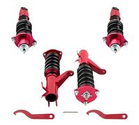 SRQORT Amortiguador Aire Kit Amortiguadores Coilover 24 Niveles para Civic Y SI 2001-2005 con Altura Ajustable Amortiguador Suspensión