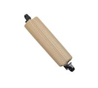 SRQORT Coche Manija Interior Tirador Puerta Interior Coche Embellecedor 7L6867161 para VW para Touareg 2003-2010 Manija Puerta Lateral Interior Cuero PU LHD RHD Beige Manija Puerta Interior