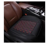 SRQORT Cojín Protector Universal Asiento De Coche Alfombrilla Protectora Asiento De Coche Accesorios Interiores Funda De Cuero Impermeable Asiento De Coche Fundas Asientos(1 Front Black Red)