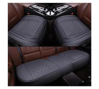 SRQORT Cojín Protector Universal Asiento De Coche Alfombrilla Protectora Asiento De Coche Accesorios Interiores Funda De Cuero Impermeable Asiento De Coche Fundas Asientos(3pcs Gray)
