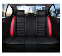 SRQORT Cubierta Asiento Coche Cobertura Completa para Peugeot para 307 CC 307 SW 308 CC 308 SW 301 407 408 508 607 3008 4008 Accesorios Protectores Asiento Fundas Asientos(Negro Rojo)