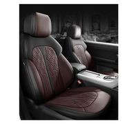 SRQORT Cubierta De Asiento De Coche para Infiniti para FX35 FX37 G35 G37 EX35 EX37 M35 M25 Q50 Q50L Q70L QX70 QX50 QX80 QX60 QX30 Protectores De Asiento De Coche Fundas Asientos(Black Brown)