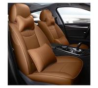 SRQORT Cubierta De Asiento De Coche para Peugeot para 307 CC 308 SW 407 206 207 301 206 CC 2008 3008 607 4008 5008 307SW 508 Accesorios De Coche Fundas Asientos(Khaki Lux)