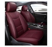 SRQORT Cubierta De Asiento De Coche para Peugeot para 307 CC 308 SW 407 206 207 301 206 CC 2008 3008 607 4008 5008 307SW 508 Accesorios De Coche Fundas Asientos(Vino Rojo)