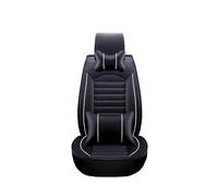 SRQORT Cuero para Asientos De Coche para Mazda para CX-4 CX-7 6 GG GH CX-3 CX-5 CX-7 CX-9 CX-30 CX-8 2 3 BK Protectores De Asientos De Coche Fundas Asientos(Luxury Black White)