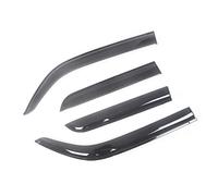 SRQORT Deflectores De Aire para Civic FC Fd Fe 1990-2021 Viento De Ventana Lateral Automático Deflectores Viseras Black Rain Guard Tonos De Ventilación De Puerta Dark Ventvisor(2016-2021)