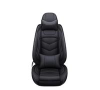 SRQORT Funda Cuero Asiento Coche para Captur para Logan para Kadjar para Trafic Reposabrazos Escénico Protectores Cojines Asiento Coche para Megane Fundas Asientos(Black Pillow)