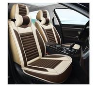 SRQORT Funda De Asiento De Coche Accesorio De Fibra De Lino para Opel Todos Los Modelos para Astra GH para Antara para Vectra BC para Zafira AB Estilo De Coche Fundas Asientos(Brown Pillow)