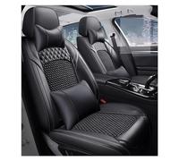 SRQORT Funda De Asiento De Coche para Ford para Fiesta para Fusion para Mondeo para Taurus para Mustang para Territory para Kuga Accesorios De Expedición Fundas Asientos(Luxury Black)