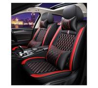 SRQORT Funda De Asiento De Coche para Infiniti Todos Los Modelos para FX35 ESQ EX25 JX35 M25 M35 QX50 QX56 Q50 QX60 QX70 Q60 G35, Accesorios Interiores Fundas Asientos(Luxury Black Red)