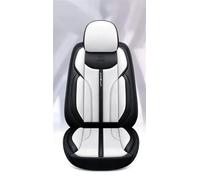 SRQORT Funda De Asiento De Coche para Nissan para Qashqai J10 para Almera N16 para Note para X-Trail T31 Protector De Asiento De Coche Accesorios Interiores Fundas Asientos(Black White)