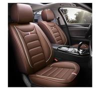 SRQORT Funda De Asiento De Coche para Polo Sedan para VW para Touran para Touareg para Passat B8 para Jetta para Golf 5 67 T5 Protectores De Asiento Coche Fundas Asientos(Café)