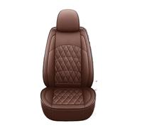 SRQORT Funda De Cuero Asiento De Coche 5 Asientos para Fiat Todos Los Modelos para 500 500L 2007-2014 para Punto para Bravo para Viaggio para Freemoauto Fundas Asientos(Café)