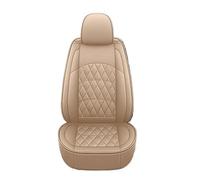 SRQORT Funda De Cuero Asiento De Coche 5 Asientos para Fiat Todos Los Modelos para 500 500L 2007-2014 para Punto para Bravo para Viaggio para Freemoauto Fundas Asientos(Beige)