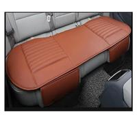 SRQORT Funda De Cuero con Tira De Bambú para Asiento De Coche Accesorios Protectores Asiento De Coche Color Carbón para Jeep para Wrangler Jk para Renegade Fundas Asientos(Orang Rear)