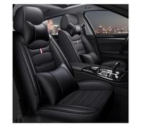 SRQORT Funda De Cuero para Asiento De Coche Accesorios para Mazda Todos Los Modelos para Cx-5 Cx-3 Mx5 626 para Mazda 3 6 RX-7 RX-8 MX-5 Estilo De Coche Fundas Asientos(Luxury Black)