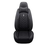 SRQORT Funda De Cuero para Asiento De Coche Accesorios para Opel Todos Los Modelos para Astra GH para Antara para Vectra BC para Zafira AB Estilo Coche Fundas Asientos(Black Pillow)