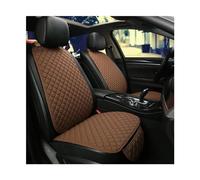SRQORT Funda De Lino para Asiento De Coche Cojín para Nissan para Cube para Dualis para Tiida para Bluebird para Rogue Accesorios Protectores De Asiento Fundas Asientos(Café)
