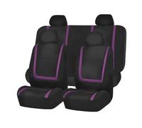 SRQORT Funda para Asiento De Coche Compatible con La Mayoría De Coches Camiones SUV Furgonetas para Megane 3 4/9 Uds Protectores para Asiento De Coche Fundas Asientos(Púrpura,1set)
