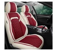 SRQORT Funda para Cojín De Asiento De Coche Juego Completo para para E46 E90 Protectores De Asiento De Coche Fundas Asientos(Vino Rojo)