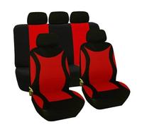 SRQORT Funda Protectora De Coche para Hombre Y Mujer para Peugeot para 208 301 308 408 para rcz 508 2008 4008 3008 Fundas Asientos(Rojo)