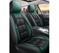 SRQORT Funda Universal para Asiento De Coche Accesorios para Interior De Coche para Mitsubishi para Zinger para Galant para Triton Fundas Asientos(Verde)