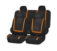 SRQORT Fundas Asientos Coche 4/9 Uds Se Adaptan A La Mayoría De Los Coches Camiones SUV Furgonetas para Alfa para Romeo 147 Protectores Asientos De Coche Fundas Asientos(Naranja,1set)