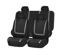 SRQORT Fundas Asientos Coche 4/9 Uds Se Adaptan A La Mayoría De Los Coches Camiones SUV Furgonetas para Alfa para Romeo 147 Protectores Asientos De Coche Fundas Asientos(Grey,1set)