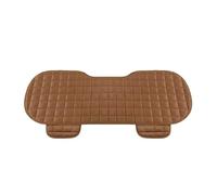 SRQORT Fundas Asientos Coche Funda Asiento Automóvil Cojín Delantero Y Trasero Antideslizante Protector Automático Alfombrilla Universal Camión SUV Y Furgoneta Cubre Asiento Coche(Café)