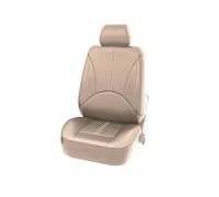 SRQORT Fundas Asientos Coche para Nissan para Leaf para X Trail T30 para Navara D40 para Almera N16 para Primera P12 para Terrano para Teana J32 Fundas Asientos(1 Seat Beige)
