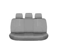 SRQORT Fundas Asientos Coche para Nissan para Leaf para X Trail T30 para Navara D40 para Almera N16 para Primera P12 para Terrano para Teana J32 Fundas Asientos(Grey Rear)