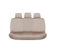 SRQORT Fundas Asientos Coche para Nissan para Leaf para X Trail T30 para Navara D40 para Almera N16 para Primera P12 para Terrano para Teana J32 Fundas Asientos(Beige Rear)