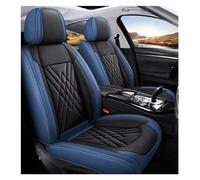 SRQORT Fundas De Asiento De Coche 3D De Estilo Universal para Jeep para Renegade Accesorios Interiores Protectores De Asiento Fundas Asientos(Azul Negro)