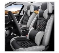 SRQORT Fundas De Asiento De Coche 3D De Estilo Universal para Kia para Rio 4 Accesorios Interiores Protectores De Asiento Cojines De Asiento De Coche Fundas Asientos(Black Gray)